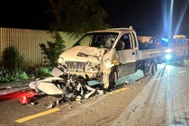 Va chạm xe tải ở Lâm Đồng, người đi xe máy tử vong tại chỗ