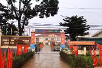 Trụ sở UBND xã Quảng Tân, tỉnh Lâm Đồng.