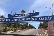 Bình Phước: Cty Thành Đạt thực hiện nâng cấp đường trung tâm xã Đức Hạnh