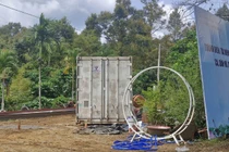 Tài xế ở Lâm Đồng tử vong khi thùng container tuột cáp, va trúng đầu