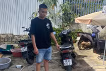 Bắt kẻ lừa đảo chiếm xe máy của shipper và người dân