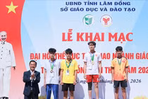 Hơn 9.000 VĐV tham gia Đại hội TDTT ngành Giáo dục tỉnh Lâm Đồng lần I, 2026