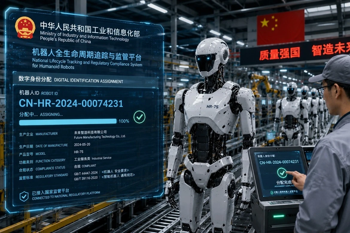 [VIDEO] Trung Quốc cấp căn cước cho robot hình người, kiểm soát toàn bộ vòng đời