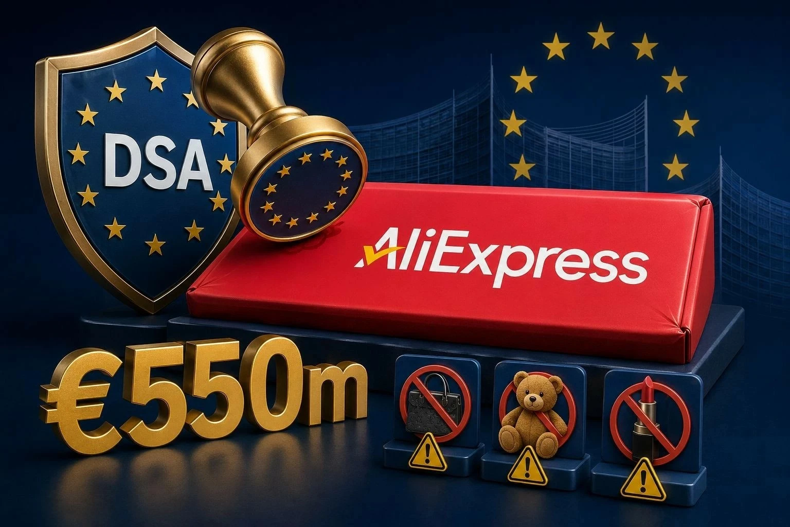 [VIDEO] EU phạt AliExpress hơn nửa tỷ euro vì hàng giả tràn lan