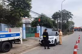 Phú Thọ đồng loạt xử lý vi phạm nồng độ cồn từ mùng 1 Tết