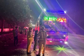 Một ngày phát hiện 16 xe khách chở quá số người quy định tại Phú Thọ