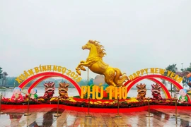 Loạt linh vật ngựa tuyệt đẹp của Phú Thọ dịp tết Bính Ngọ 2026
