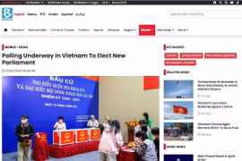 Báo chí quốc tế đưa tin đậm nét về cuộc bầu cử tại Việt Nam