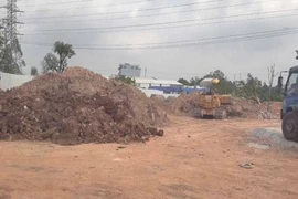 Phú Thọ phát hiện vụ đổ, tập kết trái phép hơn 133 tấn chất thải xây dựng