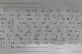 Bé gái sơ sinh bị bỏ rơi ở Phú Thọ kèm mảnh giấy viết tay