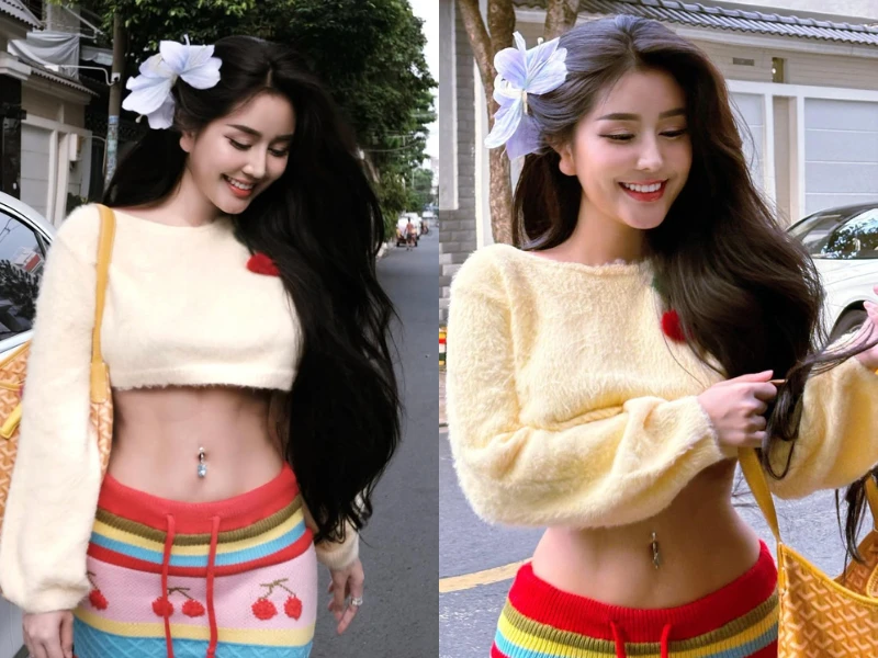 Hot girl Sài thành khoe vòng eo bé xíu cùng cơ bụng cực phẩm