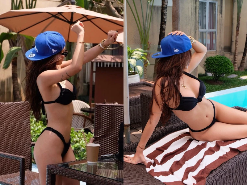 Louis Phạm diện bikini khoe dáng “chuẩn từng centimet“