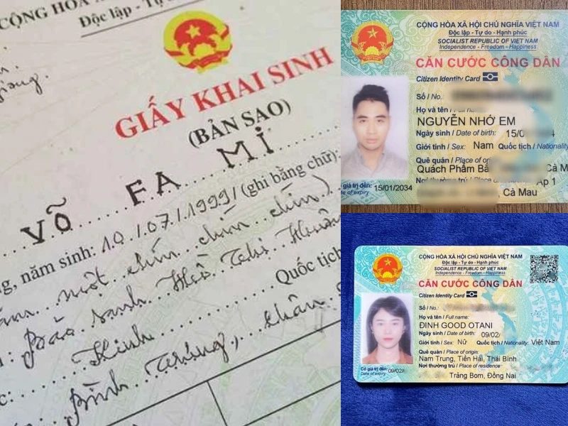 Tên khai sinh độc lạ Việt Nam, chủ nhân nếm đủ cảm giác