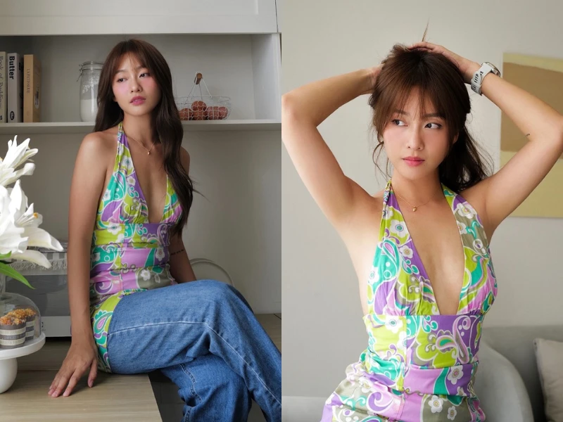 Khả Ngân diện váy cắt xẻ sâu khoe thân hình cực phẩm