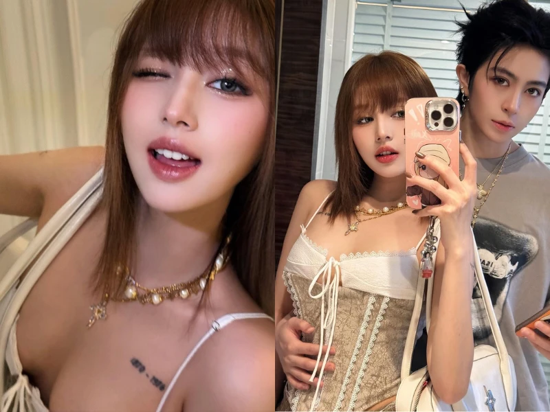 Xoài Non khoe ảnh tình tứ bên Gil Lê khi du lịch Thái Lan