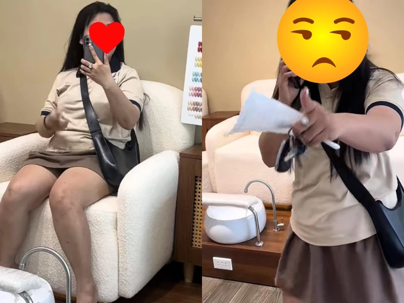 Drama tiệm nail: Khách tự nhận là Tiktoker nổi tiếng, đòi phốt chủ tiệm