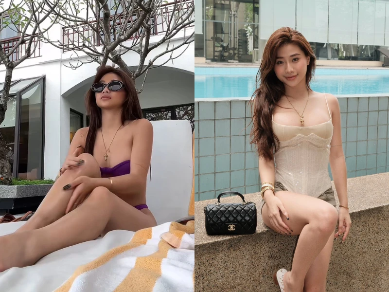 Louis Phạm chăm diện bikini “tí hon” khoe dáng
