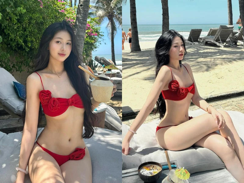 Khoe body cực phẩm, hot girl Nghệ An khiến dân tình mê tít