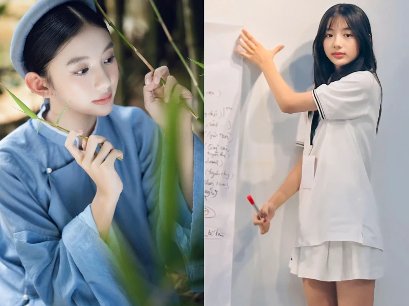 Vẻ đẹp trong veo tuổi 15 của con gái Hoa hậu Ngọc Diễm