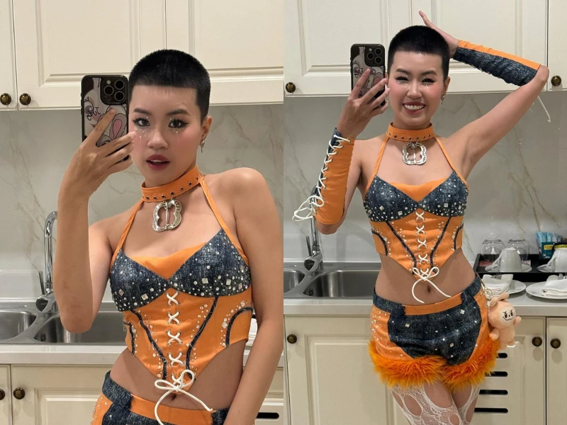 Thoát hình ảnh nữ tính, giao diện nữ rapper ngày càng chiến