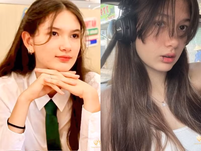 Em gái của nam thần bóng đá tuổi 17 cao m7, visual hút hồn