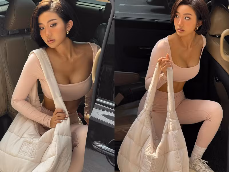 Khoảnh khắc Huyền 2k4 bước xuống từ xế hộp gây bão mạng