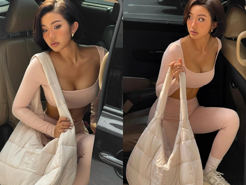 Khoảnh khắc Huyền 2k4 bước xuống từ xế hộp gây bão mạng