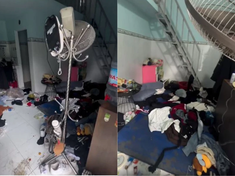 Chủ trọ hết hồn khi phá khoá vào thăm phòng trọ của gái xinh