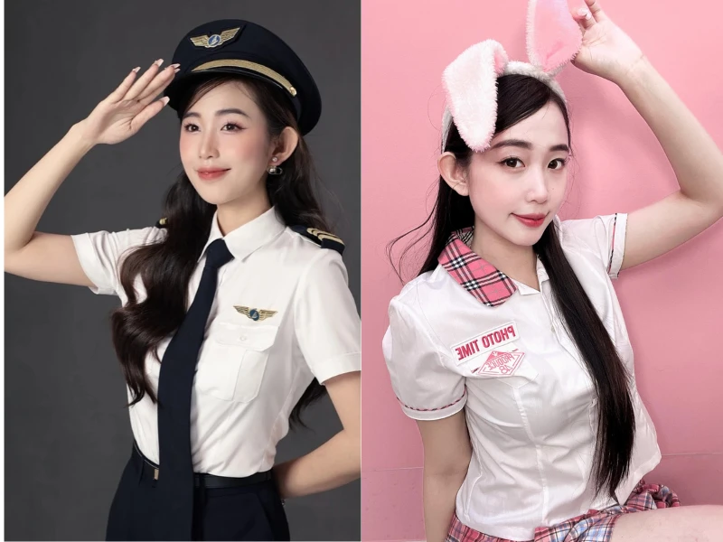 Nữ phi công xinh đẹp được mệnh danh “nàng thơ của bầu trời“