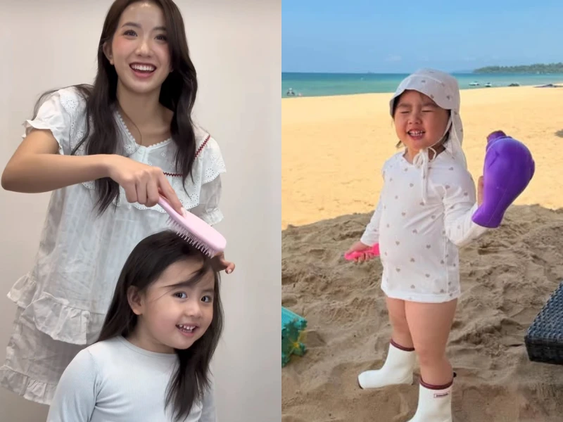 Con gái hot girl Huyền 2k4 và thiếu gia Duy Nhỏ gây “bão mạng“