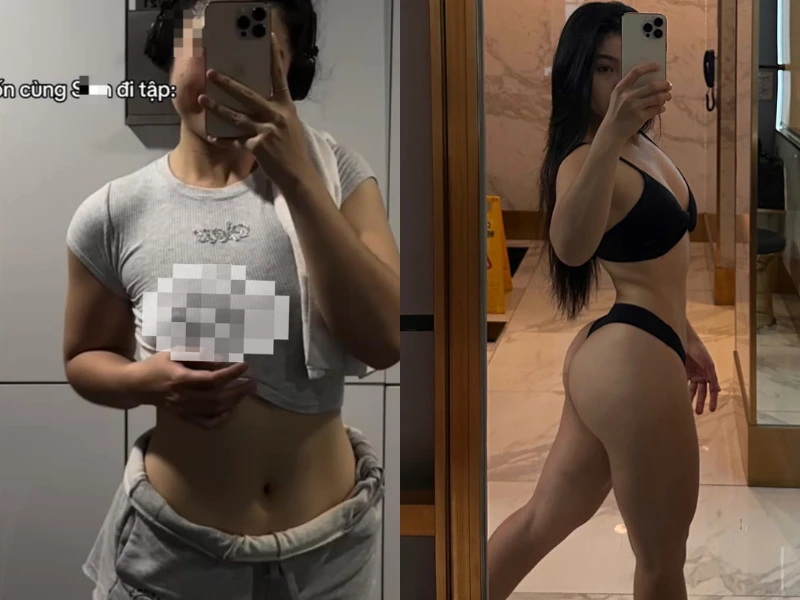 Cô gái diện đồ không nội y đi tập gym gây tranh cãi