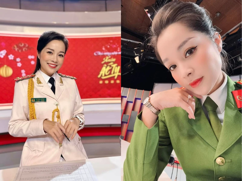 Cuộc sống kín tiếng của đại úy công an tuyệt đối xinh đẹp