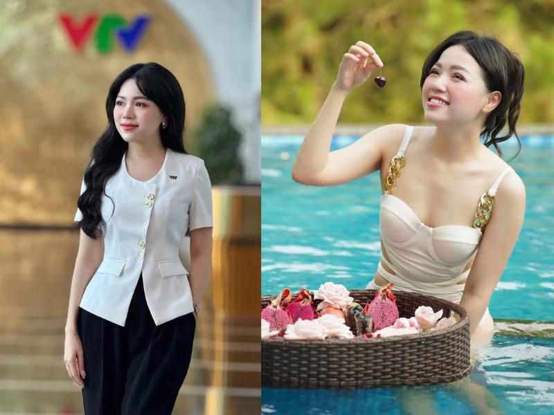Nữ MC VTV mặt trẻ như sinh viên dù đã bước sang U40