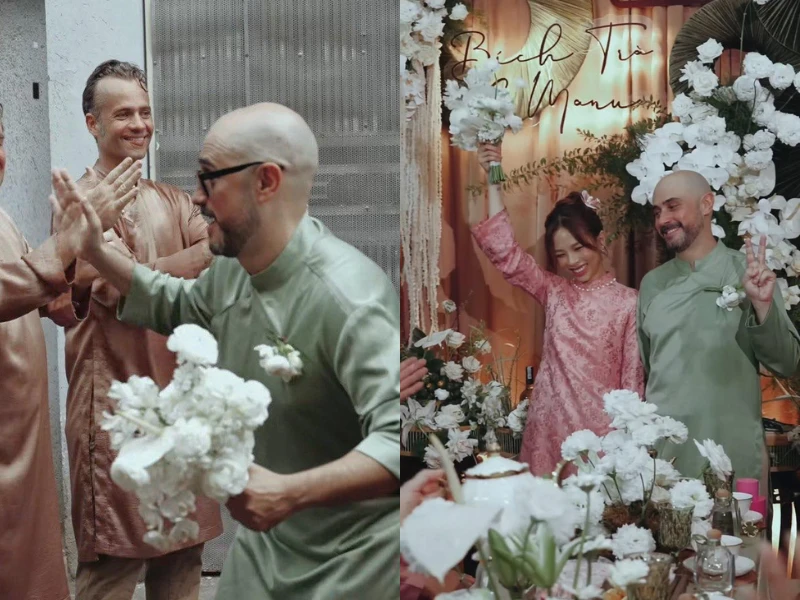 Đám cưới độc lạ rước dâu bằng Metro gây xôn xao mạng xã hội