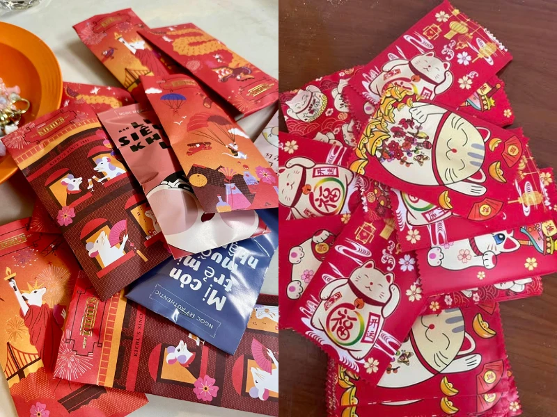 Độc lạ lì xì “xé túi mù” khiến giới trẻ thích thú tìm mua