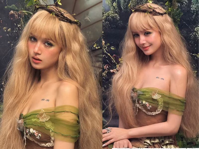 Xoài Non hoá thân thành “tiên nữ rừng xanh”, nhan sắc như cổ tích