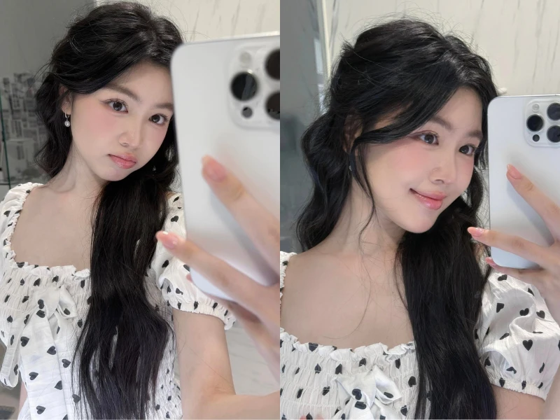 Con gái MC Quyền Linh tung loạt ảnh selfie khoe nhan sắc cực phẩm