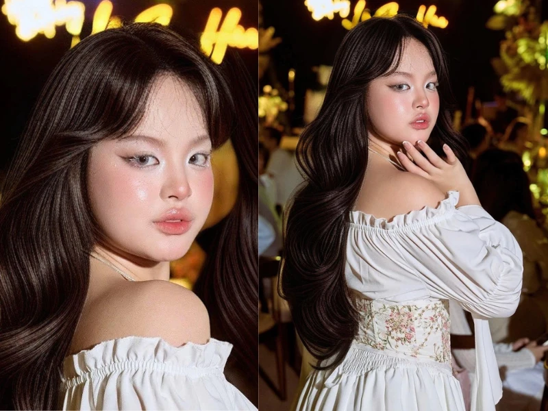 Con gái Thúy Hạnh lột xác tuổi 18, ra dáng tiểu thư đài các