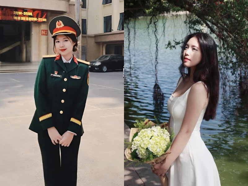 Nhan sắc “bừng sáng” của nữ quân nhân tại Hoa hậu Việt Nam 2024