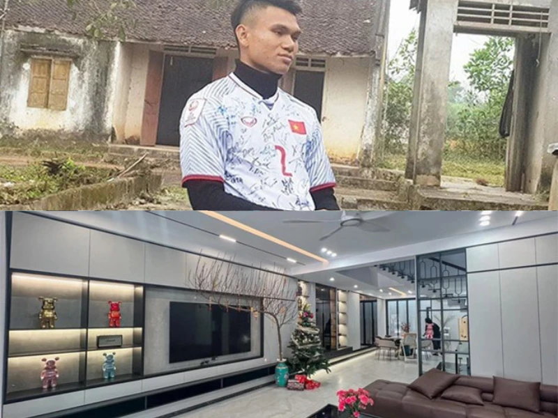 Cơ ngơi hiện tại của “cầu thủ nghèo nhất Việt Nam”