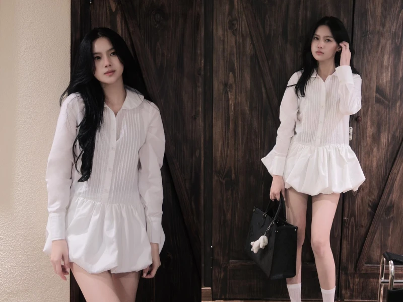 Bà xã Thành Chung khoe visual “ngoan xinh yêu”, netizen rần rần thả tim