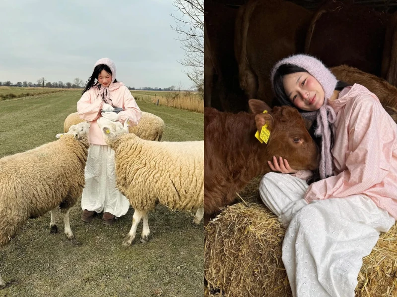 “Hot girl du học” hóa thân cô gái chăn cừu hút chục nghìn tim