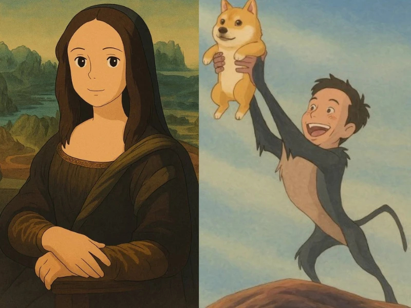 Trào lưu tạo ảnh theo phong cách Ghibli được giới trẻ yêu thích