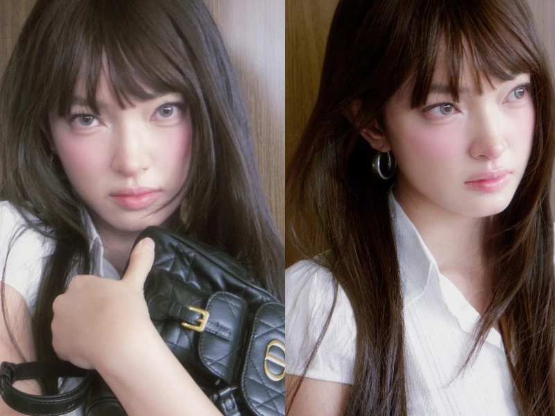 Khó rời mắt trước tạo hình nữ sinh Nhật Bản của Châu Bùi