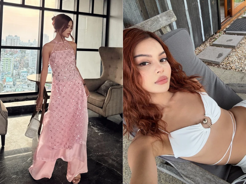 Hot girl gây sốt châu Á một thời diện áo dài Việt khoe dáng