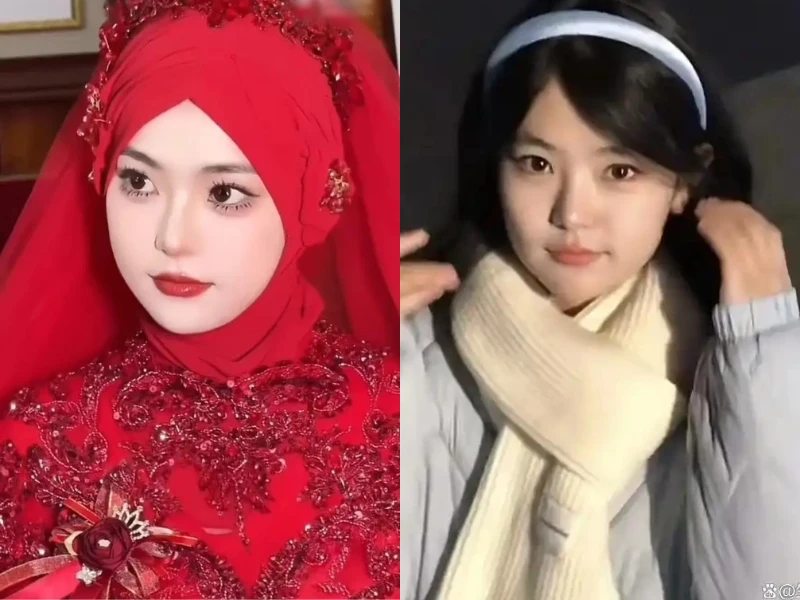 Cô dâu gây sốt mạng vì nhan sắc xinh đẹp siêu thực