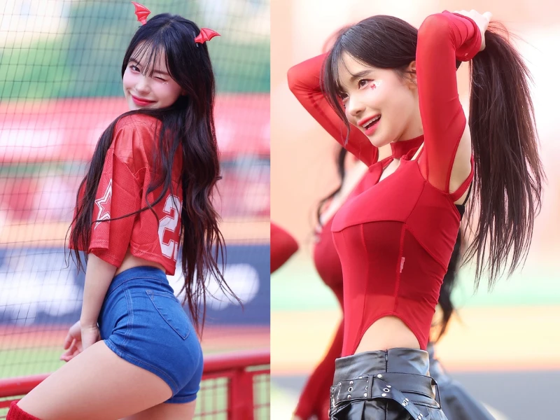 “Nữ thần cổ vũ” vòng eo 56 xả loạt ảnh khiến fan lụi tim