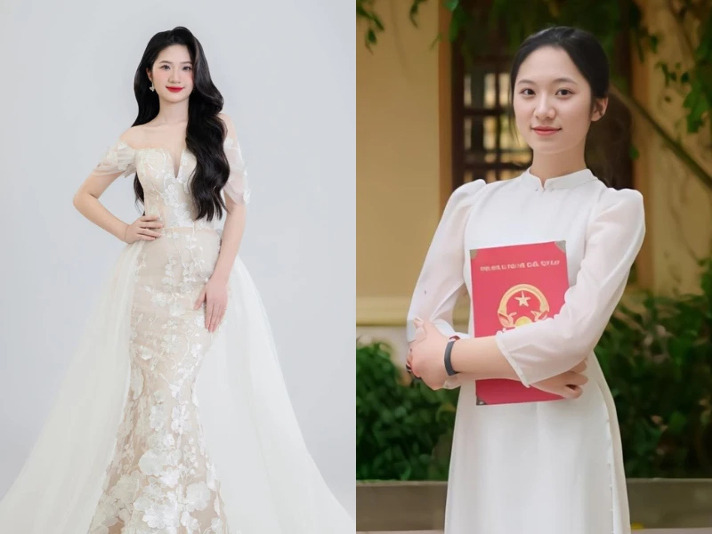 Nhan sắc nữ sinh 14 tuổi đăng quang hoa khôi Lễ hội quê nhà