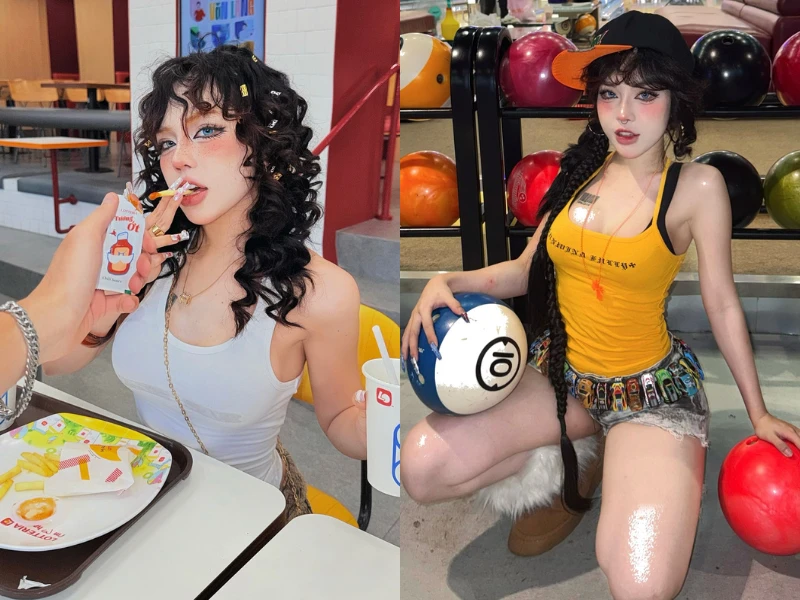 Hot girl Bảo Khuyên Susan khoe giao diện như hoạt hình