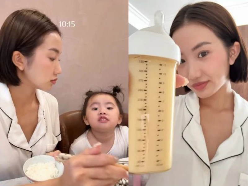 Hot girl TikTok Huyền 2k4 được khen vợ hiền mẹ đảm